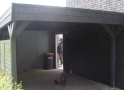 Wiata garażowa  PDP 005 - 31,50 m²( 21 m² + 10,50 m²)